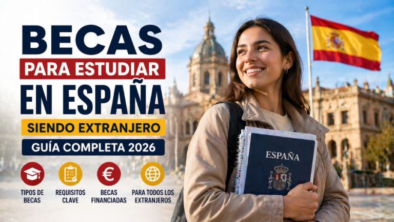 Becas para estudiar en España